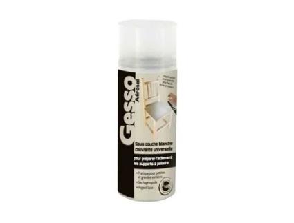 Aerossol de base Gesso branco 500 ml - MegaCrea cor