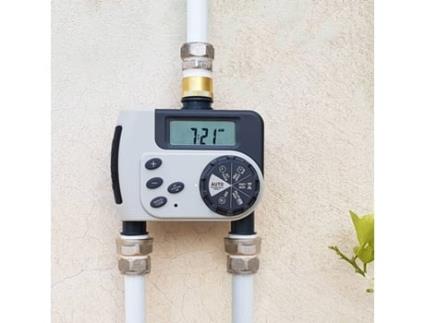 Programador de torneira digital dupla Buddy-II Orbit - Irrigação independente para duas zonas Automatize a irrigação em duas áreas do seu jardim com o