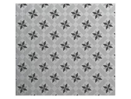 Ladrilhos adesivos de alumínio splashback - L. 70 x l. 60 cm - Cinza