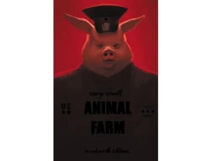 Livro Animal Farm de George Orwell (Inglês - Capa Dura)