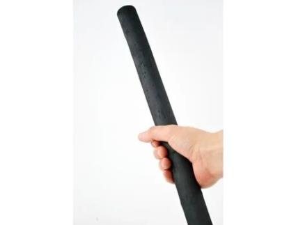 Carvão Gigante - COATES - Diâmetro 4 cm - Comprimento 53 cm - Cor Preto - 1 peça