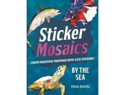 Livro Sticker Mosaics By the Sea de Silvio Rebêlo (Inglês)