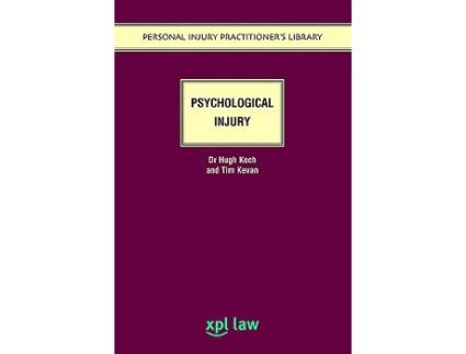 Livro Psychological Injury Personal Injury Practitioners Library de Hugh Koch Tim Kevan (Inglês)