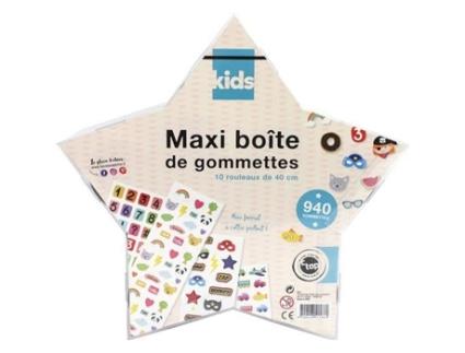 Adesivos infantis - MegaCrea DIY - Caixa estrela - Multicolor