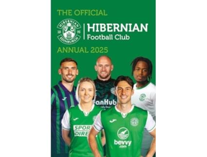 Livro Official Hibernian FC Annual 2025 de Grange (Inglês)