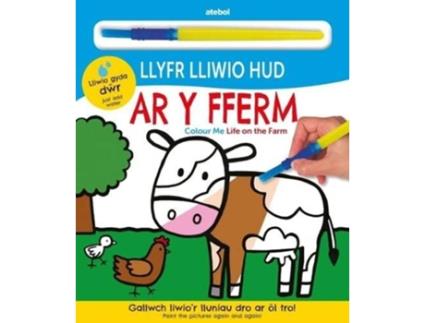 Livro Llyfr Lliwio Hud - Ar y Fferm / Colour Me - Life on the Farm de Roger Priddy (Inglês - Capa Dura)