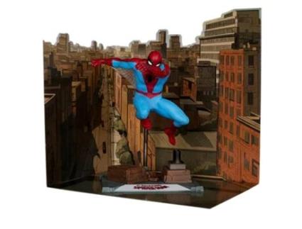 Figura The Amazing Spider-Man Marvel Estatua Diorama Gold Label 18 Cm MCFARLANE