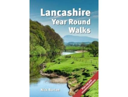 Livro Lancashire Year Round Walks de Nick Burton (Inglês)