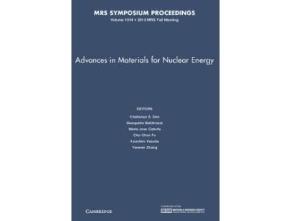 Livro Advances in Materials for Nuclear Energy Volume 1514 de Chaitanya S Deo (Inglês - Capa Dura)