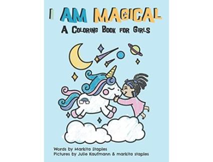 Livro I Am Magical A Coloring Book for Girls Curly Crew Series de Markita Staples (Inglês)