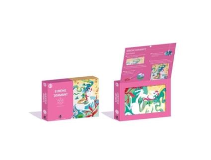 Diamantes de sereia para atividades criativas