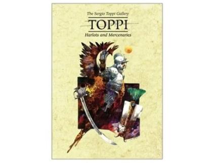 Livro The Toppi Gallery Harlots and Mercenaries de Sergio Toppi (Inglês - Capa Dura)