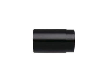 SAVE Fumisteria Plus NNO1202 Tubo de chaminé reto 250 mm Preto