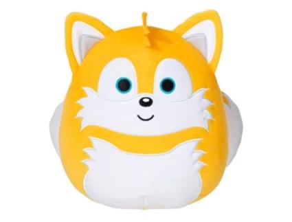 Squishmallows Sonic caudas de pelúcia macias cor amarela 25 cm