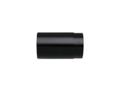 SAVE Fumisteria Plus NNO1302 Tubo de chaminé reto 250 mm Preto