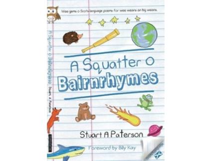 Livro A Squatter o Bairnrhymes de Stuart Paterson (Inglês)
