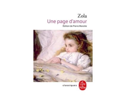 Livro Une page damour de Emile Zola (Francês)
