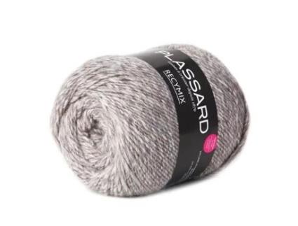 Lã reciclada Recymix 80 Natural Bege