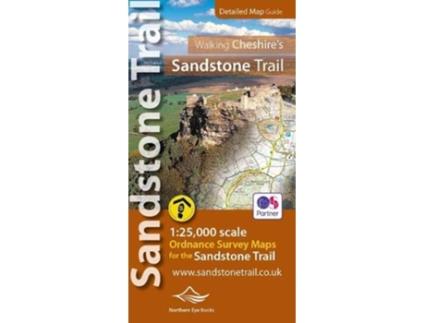 Livro Walking Cheshires Sandstone Trail - OS Map Book de Northern Eye (Inglês)