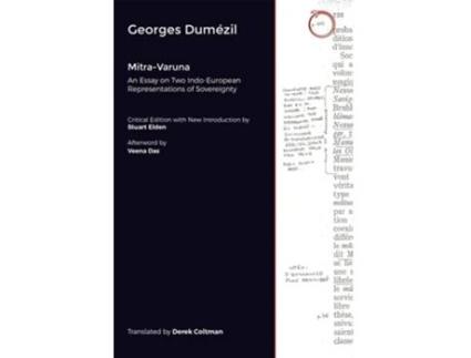 Livro Mitra-Varuna - An Essay on Two Indo-European Representations of Sovereignty de Georges Dumézil (Inglês)