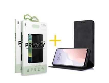 Conjunto de Películas de Ecrã Prm Cover para Samsung Galaxy S24 GANDY Vidro Temperado (2un)