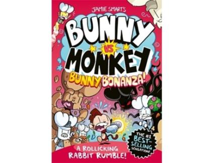 Livro Bunny vs Monkey Bunny Bonanza de Jamie Smart (Inglês)