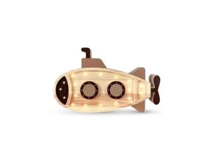 Candeeiro Submarino Castanho Handmade