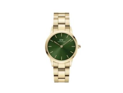 Relógio feminino Daniel Wellington Iconic Link Emerald