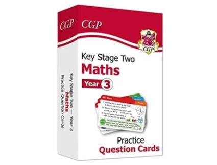 Livro KS2 Maths Year 3 Practice Question Cards de CGP Books (Inglês)