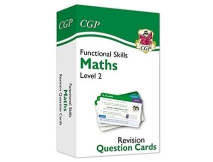Livro Functional Skills Maths Revision Question Cards - Level 2 de CGP Books (Inglês)