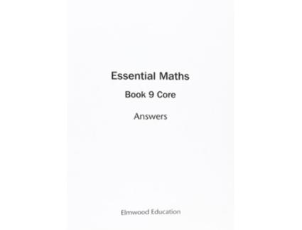 Livro Essential Maths 9 Core Answers de David Rayner (Inglês)