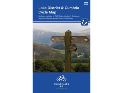 Livro Lake District amp Cumbria Cycle Map 22 de Cycle Maps UK (Inglês)