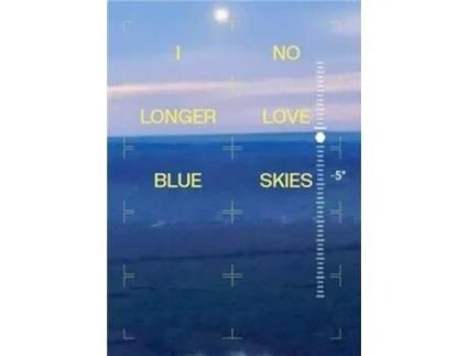 Livro I NO LONGER LOVE BLUE SKIES de ULDRY GAETAN (Francês)