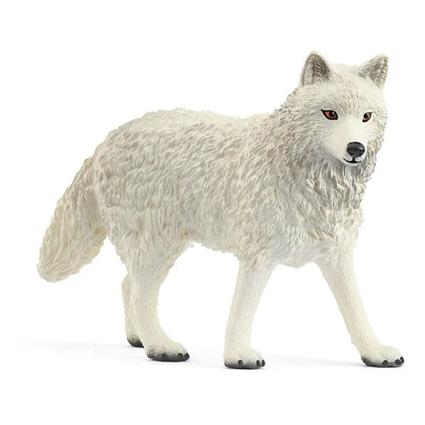 Figura adulta do lobo ártico vida selvagem coleção SCHLEICH 14880