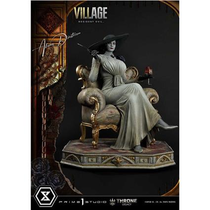 Prime 1 Studio Figura Alcina Dimitrescu Coleção Legado Do Trono Da Vila 1/4 Resident Evil 66 Cm