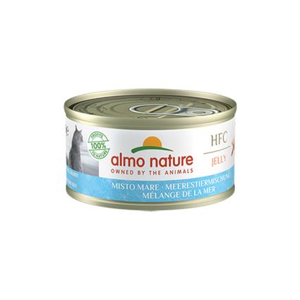 Almo Nature 6 x 70 g comida húmida em promoção: 5 + 1 grátis! - HFC Natural Mistura de frutos do mar