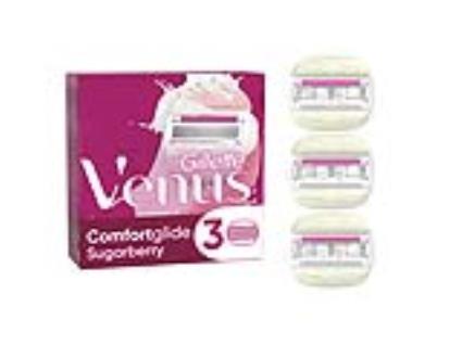 Recarga De Lâminas Comfortglide Sugarberry Venus 3 Un