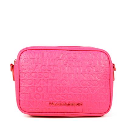 Lola Casademunt BANDOLERA MONOGRAMA, Fucsia - Ref.