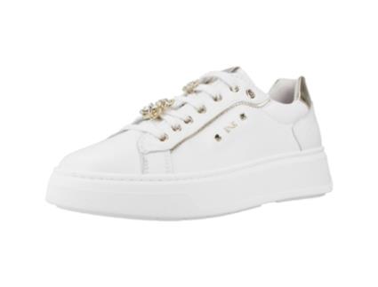 Sapatos de Mulher NERO GIARDINI Tecido Branco (41)