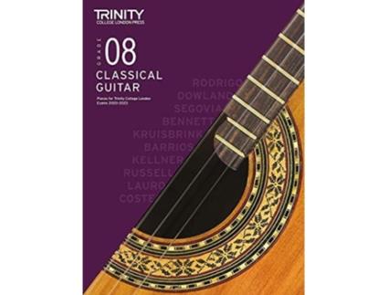 Livro Trinity College London Classical Guitar Exam Pieces From 2020 Grade 8 de Trinity College London (Inglês)