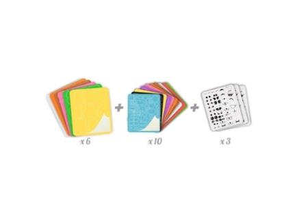 Kit Crazy Artist - SODERTEX - mais de 40 criações em feltro - Multicolorido - Sortido
