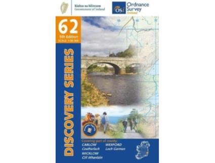 Livro Carlow Wexford de OS Discovery 62 (Inglês)