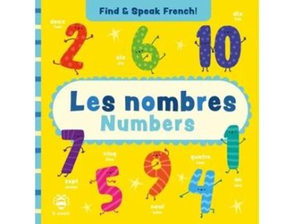 Livro Les nombres - Numbers de Hutchinson e Sam (Inglês - Capa Dura)