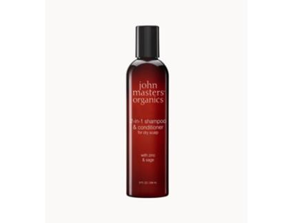 Champô John Masters Organics Zinc Sage com Condicionador 236 ml