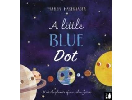 Livro A Little Blue Dot de Maren Hasenjager (Inglês)