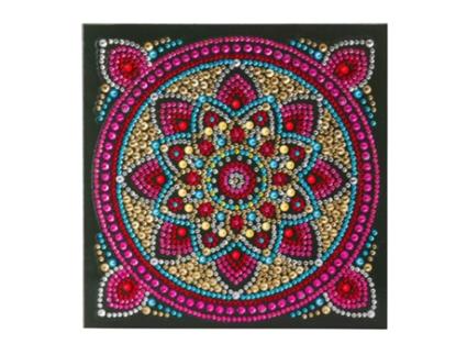 Kit de artesanato para crianças CRAFT BUDDY Mandala (6 anos)