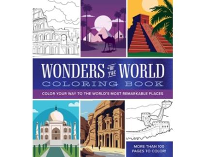 Livro Wonders of the World Coloring Book de Editors of Chartwell Books (Inglês)
