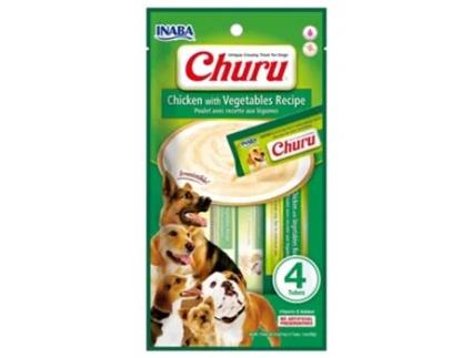 CHURU Dog Receta de Pollo Con Vegetales 12X4X14 Gr