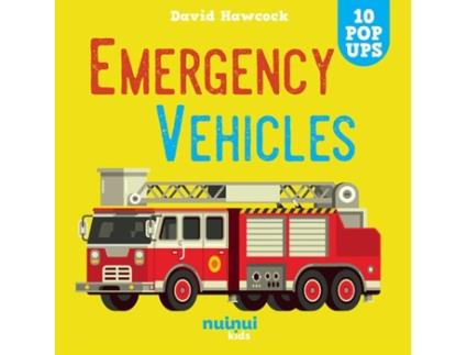 Livro Emergency Vehicles de David Hawcock (Inglês)