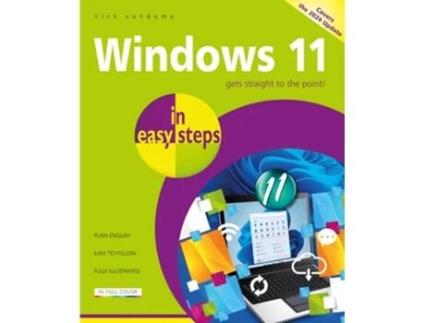 Livro Windows 11 in Easy Steps de Nick Vandome (Inglês)